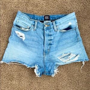 Urban Outfitters High Waisted Denim Shorts